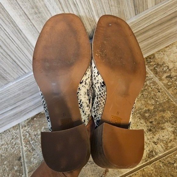 Madewell The Carey Mule in Snake Embossed Leather - Picture 10 of 16